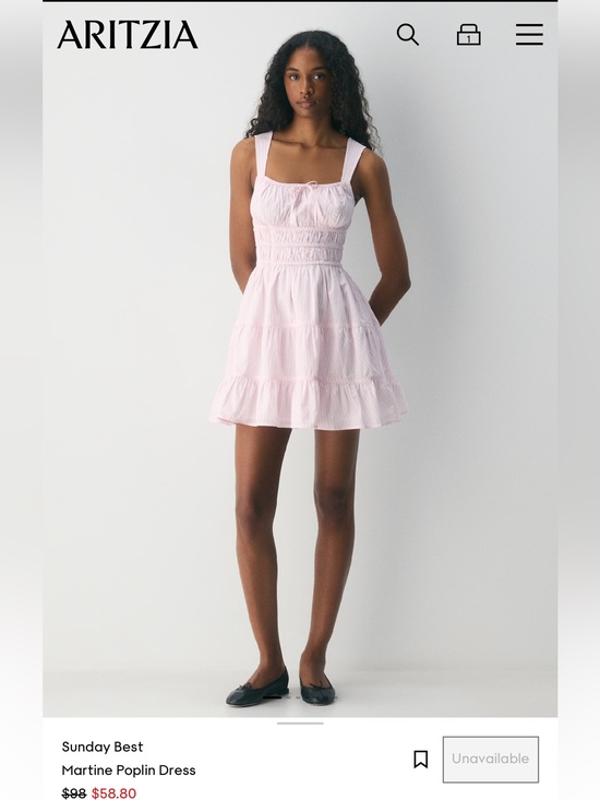 Aritzia Dresses & Skirts - Aritzia Sunday Best Martine Poplin dress